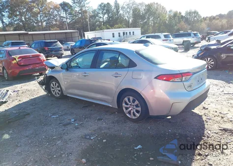 2025 Toyota Corolla Le z USA, uszkodzony, nr VIN 5YFB4MDE0SP313102